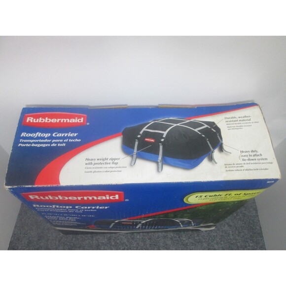 Rubbermaid Rooftop Carrier With 15 Cu. Ft. Of Cargo Space - New In Box - Picture 3 of 5